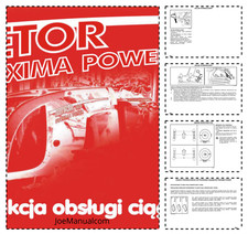 Zetor Proxima 90 100 110 120 Ciągnik elektryczny Instrukcja obsługi 2011 PL PDF na sprzedaż  PL