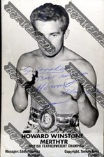 Signed autographed boxing for sale  DERBY