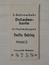 Edmondsonsche fahrkarte bahnve gebraucht kaufen  Eisenheim