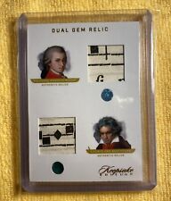 2023 KEEPSAKE PREMIUM EDITION relíquia dupla gema MOZART/BEETHOVEN 03/18, usado comprar usado  Enviando para Brazil