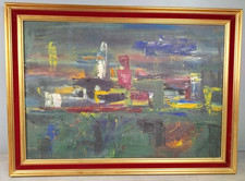 Grande huile toile d'occasion  Yffiniac