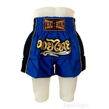 Venda de shorts Muay Thai, azul, tamanho G, 1 peça, produtos de qualidade da Tailandesa comprar usado  Enviando para Brazil