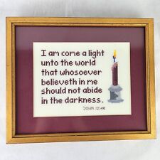 Cross stitched proverbs for sale  Antioch