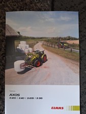 Claas Axos 0125 Broszura Ciągnik Ciągnik na sprzedaż  Wysyłka do Poland
