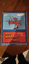 Vintage aircraft parts for sale  Hillsdale