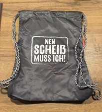 Rucksack turnbeutel grau gebraucht kaufen  Berlin
