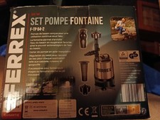 Ferrex teichpumpen set gebraucht kaufen Ferrex teichpumpen set gebraucht kaufen  Görlitz-Umland