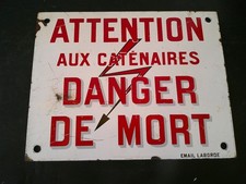 Plaque emaillee laborde d'occasion  Mer