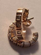 Hrschmuck stecker halbcreolen gebraucht kaufen  Elsoff, Rehe, Oberroßbach