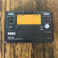 Usado, KORG TM-50 combo sintonizador de instrumento e metrônomo testado e funciona comprar usado  Enviando para Brazil