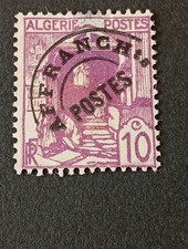 Timbre algerie française.affr d'occasion  Créances