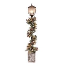 post lamp prelit decorated for sale post lamp prelit decorated for sale USA