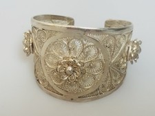 Bracelet manchette argent d'occasion  L'Union