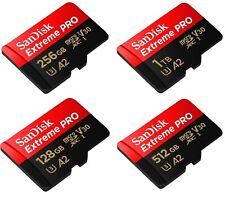 SanDisk SDSQXCD 128GB 256GB 512GB 1TB MicroSD Classe 10 Extreme PRO 200MB/s, usado comprar usado  Enviando para Brazil