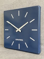 Vintage wanduhr grundig gebraucht kaufen  Stahnsdorf