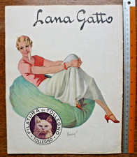 Pubblicità 1939 lana usato  Russi