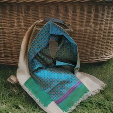 Vintage tuch seidenschal gebraucht kaufen  Lünen