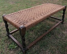 Vintage long footstool for sale  HUNSTANTON
