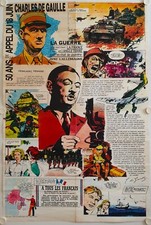 Affiche general gaulle d'occasion  La Courtine