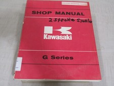 KAWASAKI G-SERIES G5 G7 MANUAL DE LOJA 99997-713 ORIGINAL DO FABRICANTE, usado comprar usado  Enviando para Brazil