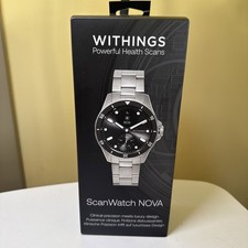 Smartwatch Withings ScanWatch Nova híbrido saúde ECG - caixa aberta/novo comprar usado  Enviando para Brazil