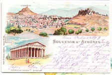 Athen athene litho gebraucht kaufen  Münster