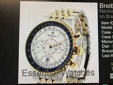 Usado, BREITLING NAVITIMER MONTBRILLANT Legende em aço e ouro rosa 47 mm comprar usado  Enviando para Brazil