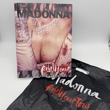 Madonna Rebel Heart Tour Livro Oficial do Programa 2015/2016 com Bolsa Oficial Merch comprar usado  Enviando para Brazil