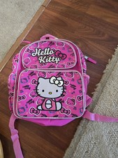 Mochila escolar Sanrio Hello Kitty meninas grande 16" bolsa rosa nova comprar usado  Enviando para Brazil