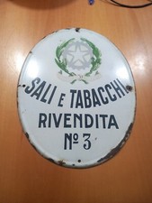 Tabella smaltata sali usato  Lucera