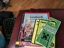 Minecraft books bundle for sale  MALDON