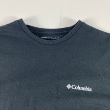 Camiseta Columbia masculina média preta pesca caminhada desempenho gola redonda comprar usado  Enviando para Brazil