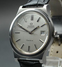 Usado, Vintage 1973 [Quase Perfeito] Omega Geneve Cal.1012 34mm Mostrador Automático Prata Masculino comprar usado  Enviando para Brazil