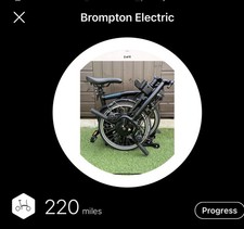 Brompton electric speed. for sale  LLANELLI