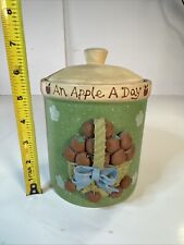 cookie jar apple design for sale  Utica