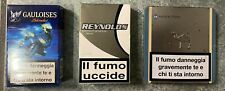 Pacchetti vuoti collezione usato  Volpeglino