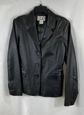 Jaqueta de couro preta feminina Clio tamanho 10 comprar usado Jaqueta de couro preta feminina Clio tamanho 10 comprar usado  Enviando para Brazil