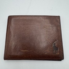 Carteira Polo Ralph Lauren de couro marrom comprar usado  Enviando para Brazil