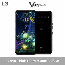 Używany, LG V50 Think Q LM-V500N 128GB Odblokowany telefon Astro czarny z podwójnym ekranem na sprzedaż  Wysyłka do Poland