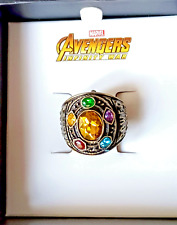 Anel Marvel Avengers Infinity Gauntlet Stones Class tamanho 10 novo na caixa 2019 comprar usado Anel Marvel Avengers Infinity Gauntlet Stones Class tamanho 10 novo na caixa 2019 comprar usado  Enviando para Brazil
