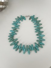 Natural turquoise necklace for sale  TREORCHY