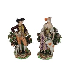 Statuette antiche porcellana usato  Cambiago