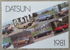 Datsun range brochure for sale  BOURNE