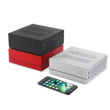 Gabinete de computador desktop alumínio Mini-ITX HTPC gabinete de PC gamer, usado comprar usado  Enviando para Brazil