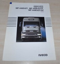 Folheto de especificação de caminhão Iveco EuroTech MP440 Prospekt RU comprar usado  Enviando para Brazil