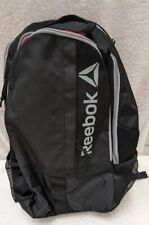 Mochila Reebok Unissex - Preta com Logotipo Cinza Interior Vermelho (Viagem/Negócios/Escola), usado comprar usado  Enviando para Brazil