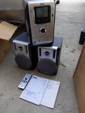 Usado, Sistema estéreo trocador de disco RCA RS213OI 5 FUNCIONA controle remoto manual sintonizador USB AUX  comprar usado  Enviando para Brazil