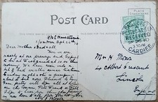 Cardiff paquebot 1910 d'occasion  Expédié en Belgium