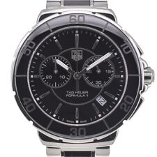 Usado, TAG HEUER Formula1 CAH1210 cronógrafo data SS/cerâmica quartzo masculino L#137346 comprar usado  Enviando para Brazil