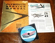 1957 plymouth service for sale  Pine Grove